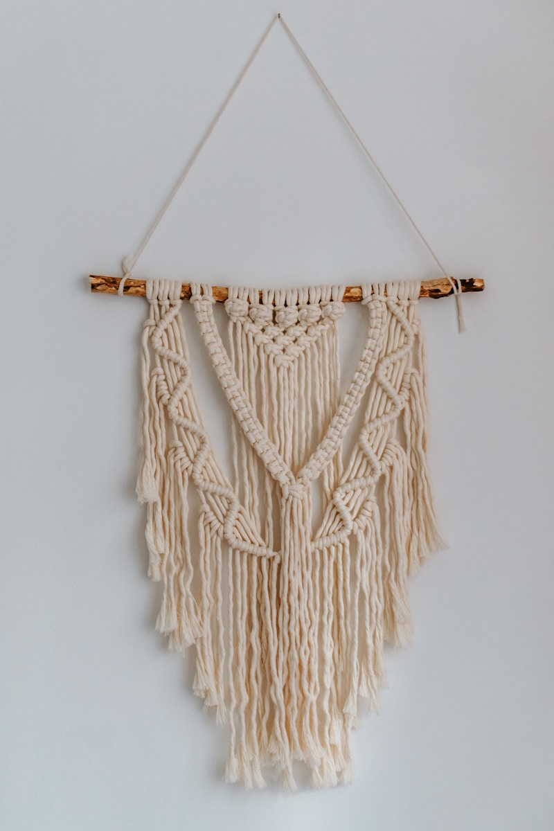 Les origines du macramé : l'ancêtre du DIY